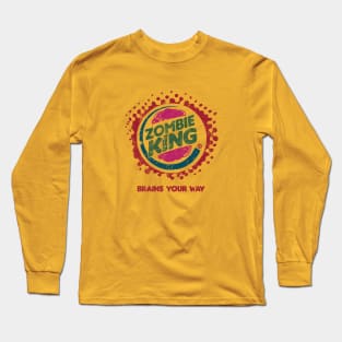 Zombie King Long Sleeve T-Shirt